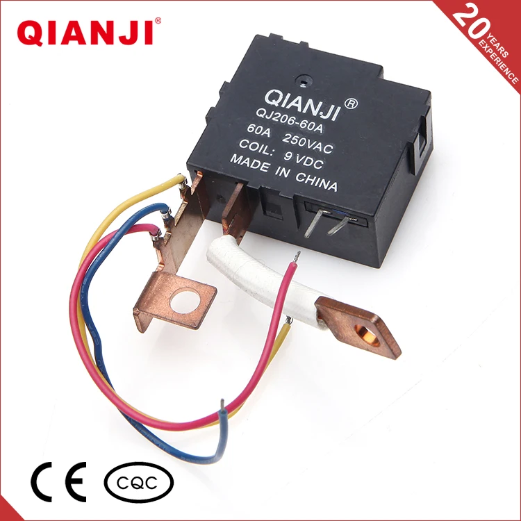 QIANJI Электронные Single Coil Магнитный Реле Холдинг Реле 60A 250VAC
