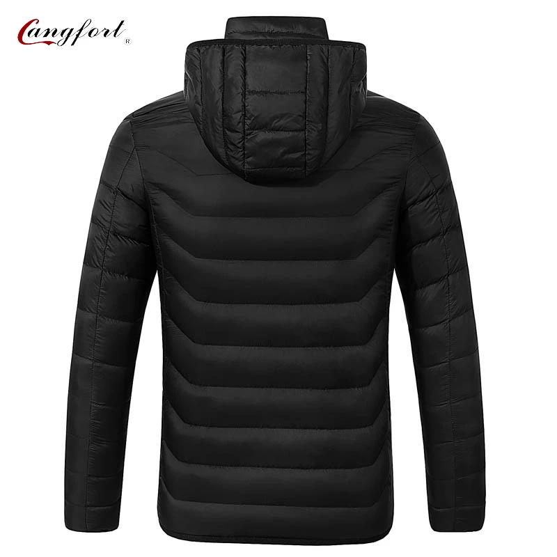 Red Women Thermal Nylon Temperature Controller Usb Far Infrared Heating Jacket