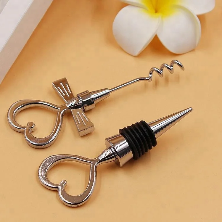  Уникальный дизайн модные креативные свадебные подарки креативная винная пробка и открывалка для бутылок