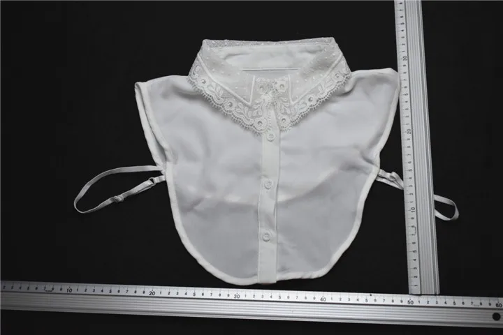 Detachable shirt collar white cotton neck decorative women garment fake collar