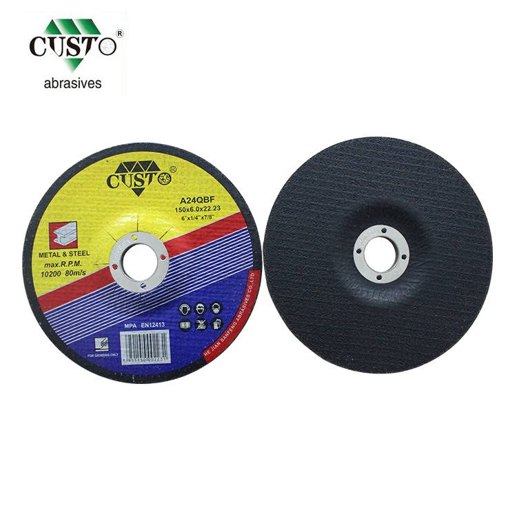 3 inch carborundum convex crankshaft grinding dish wheel for copper