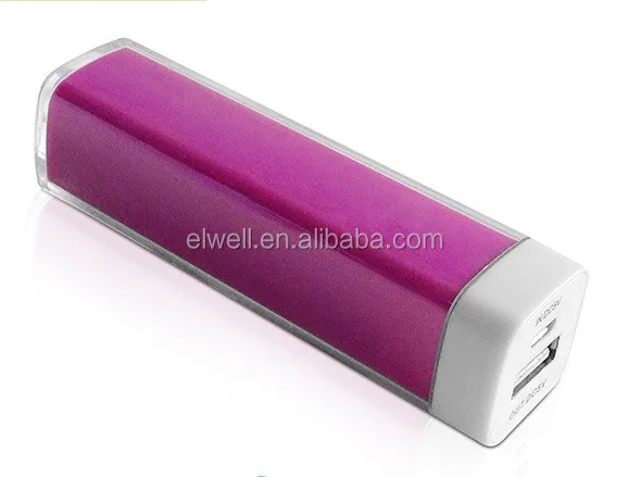 
OEM logo power bank portable 2600 mah powerbank 