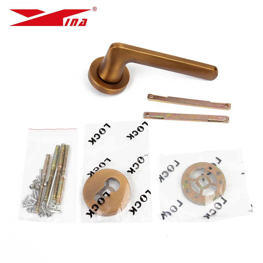 
security inside interior zinc alloy door lock with key design single handle wood door split spindle door lock price 