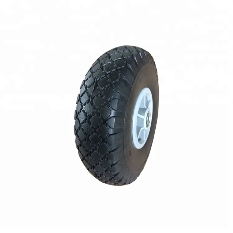 10'x3. 00-4 Flat Free Solid Tire Wheels for Dolly Handtruck Cart