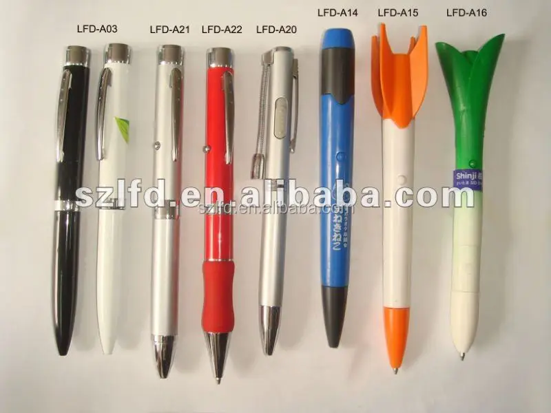 Factory Custom LOGO projection pens Cheap LED projector ballpoint pen LOGO print for promotional Advertising