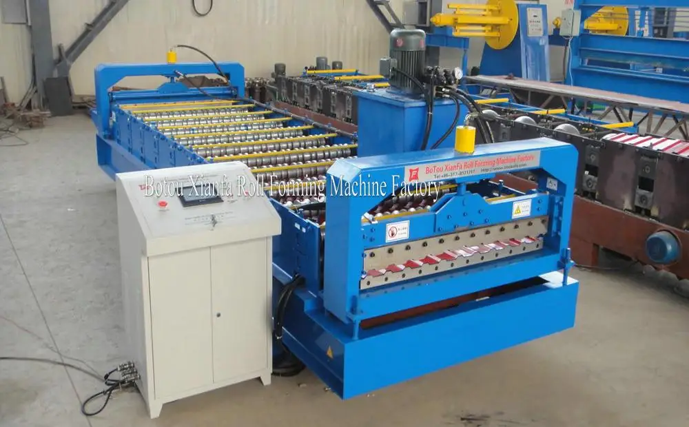 
IBR Profile (Inverted Box Rib) Roofing Sheet Forming Machine 