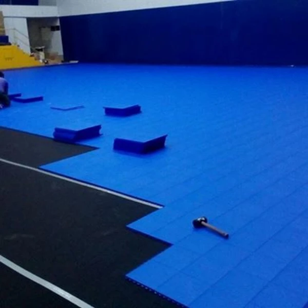 sports flooring plastic floor mat tiles Indoor futsal Court