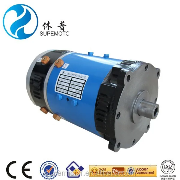 5kw 72v good performance classic car dc motor