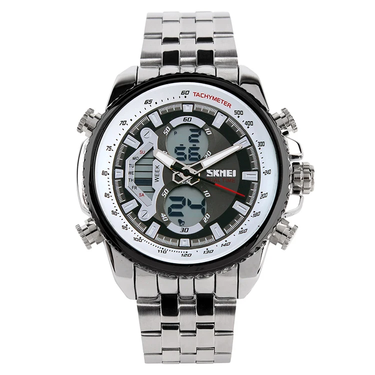 guangzhou skmei watch co,.ltd japan movt quartz stainless steel bezel mens black watches #0992