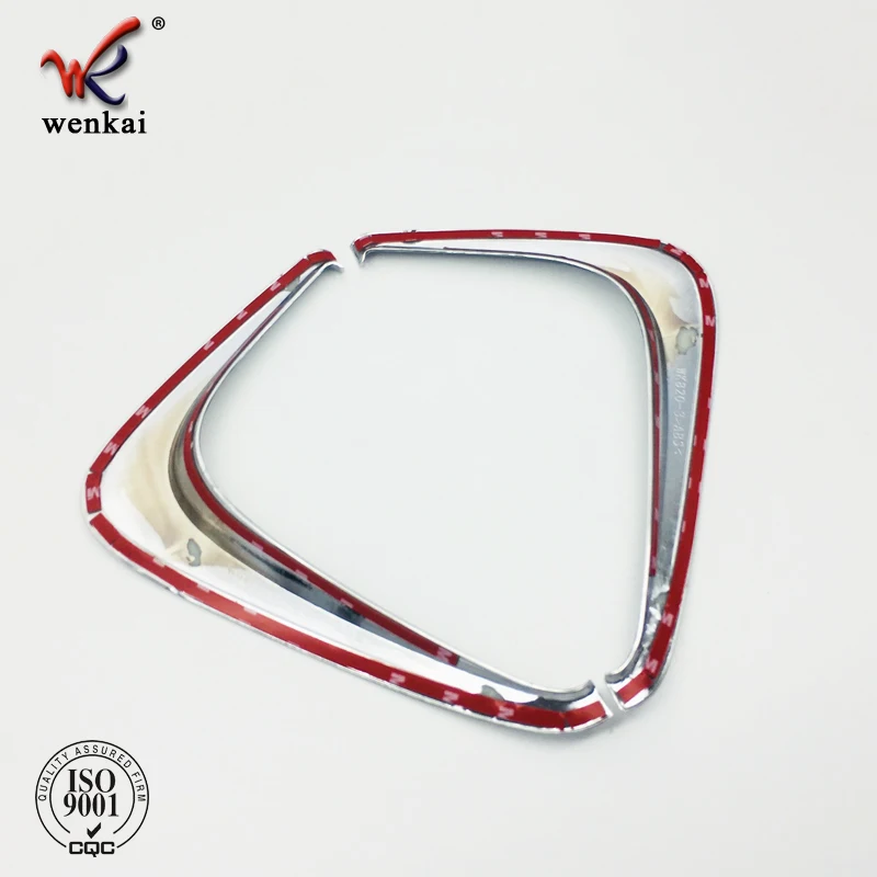 Car Accessories ABS Chrome Front Fog Light Eyebrow Cover Garnish Trim For Toyota Prius 50series Parts 2016 2017 2018