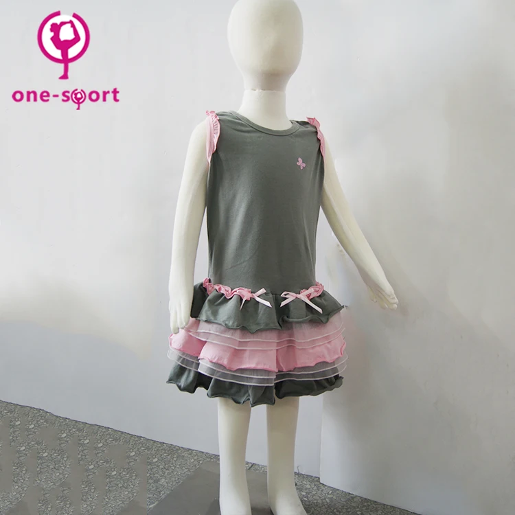 Summer fashion sexy party queen ghana lace styles flower girl dress