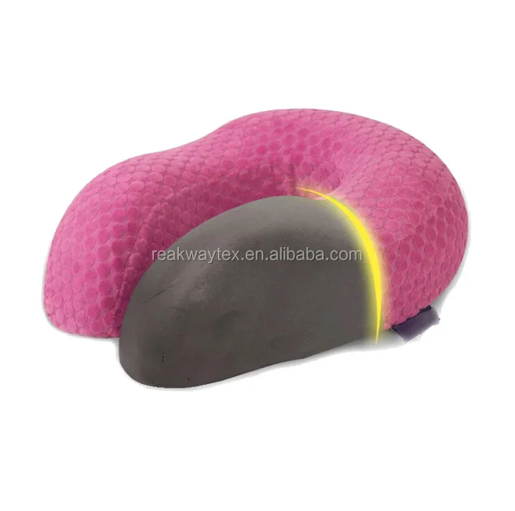 Travel Neck Pillow Memory Foam Soft Large U Shaped Car Headrest Support