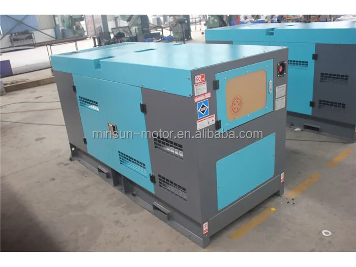 Weifang KOFO Ricardo diesel engine generator set with AVR electrical soundproof electrical plant power