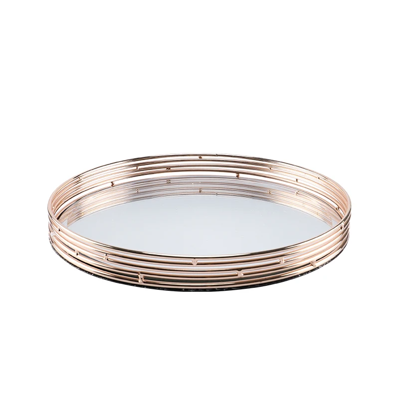 Best Price Decoration Metal Mirror Tray