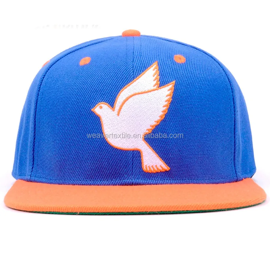 
caps manufacturers custom 6 panel baseball flat visor hip hop caps men blue snapback hats 