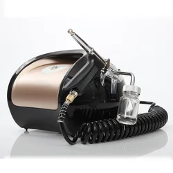 Airbrush Pressure at 43Psi airflow at 28L/min and supper silent even no voice best airbrush for facial,makeup,nail beauty etc