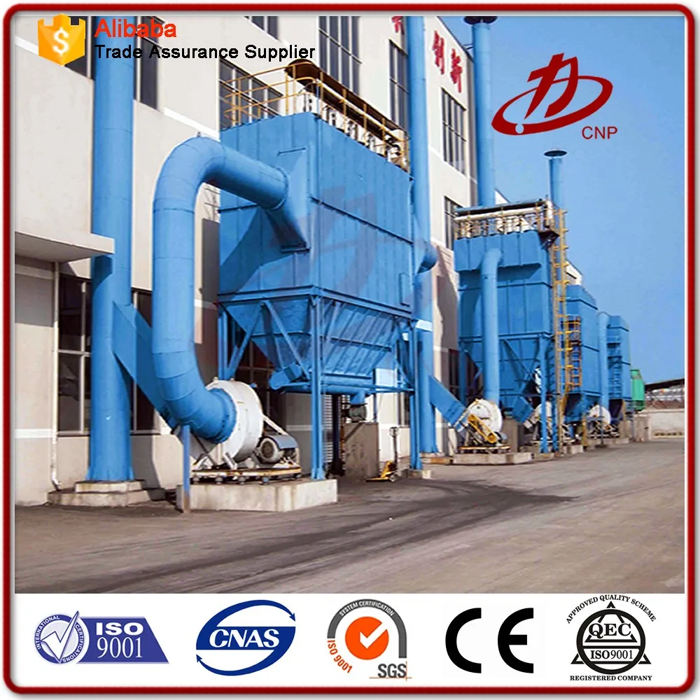 bag dust collector for aluminium melting furnace