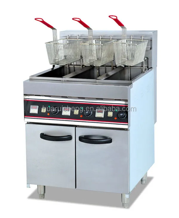Commercial big capacity big deep fryer