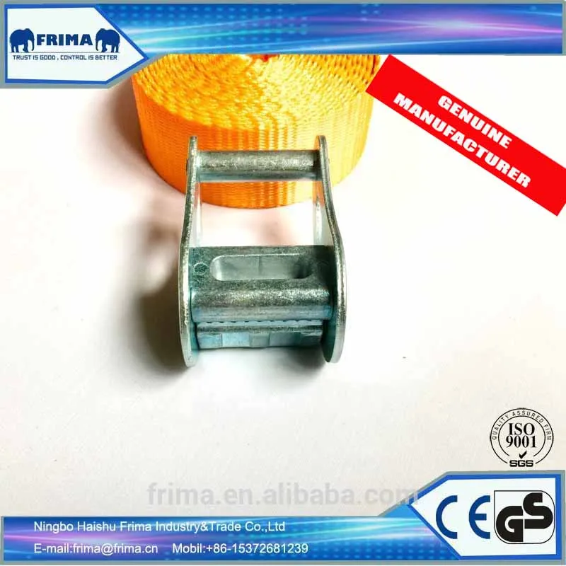 Ремень с пряжкой из цинкового сплава 1135кг/6 м/38 мм, без крючков