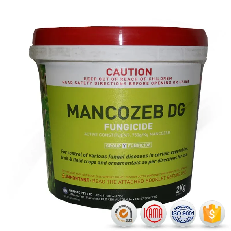 
agrochemicals pesticide citrus fungicides maneb Mancozeb 80% wp powder with reasonable price 