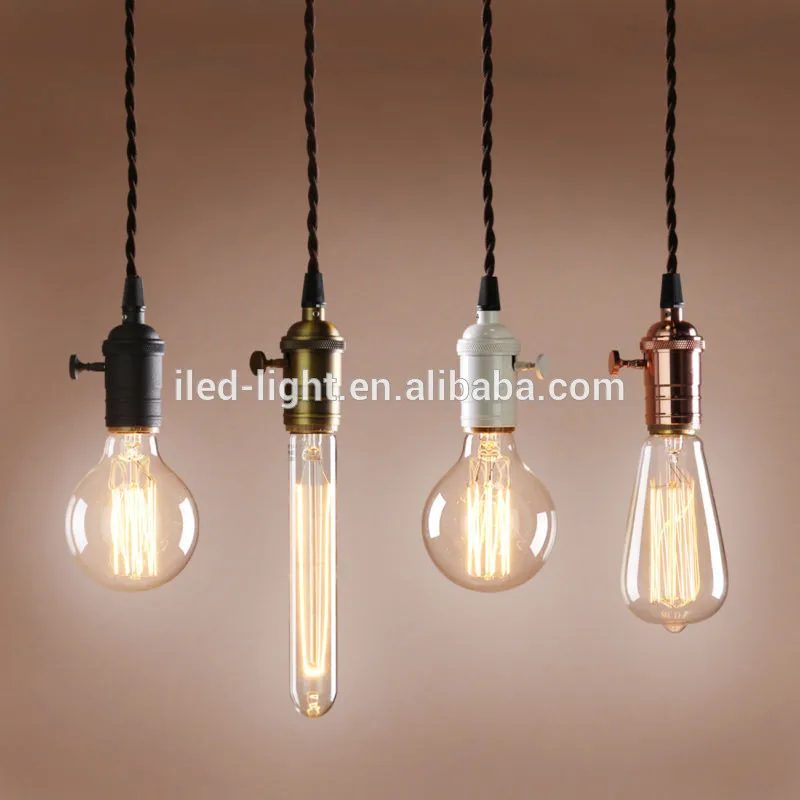 Loft vintage magic beans light ceramic E27 lamp holder parts lighting loft pendant light lamp parts and accessories