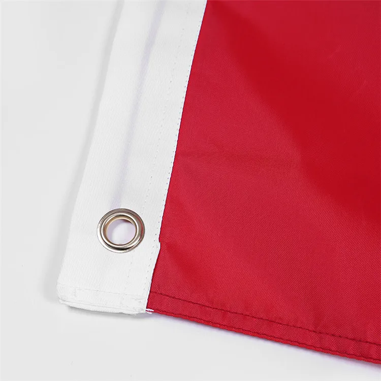 Wholesale different countries flying great durability red white stripes flag