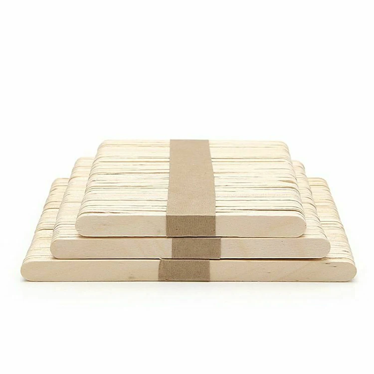 custom high quality 10 square wooden coffee sticks stirrers paddle tea burger dandiya sticks for coffee