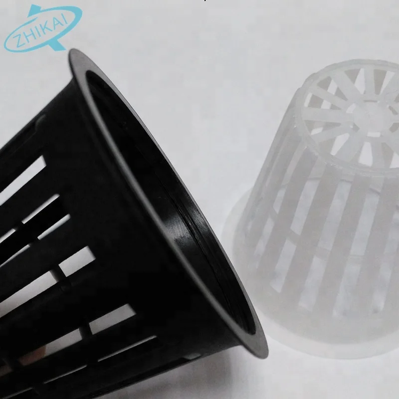 
5.5cm 2 inch Hydroponic plant growing plastic net pot for NFT 