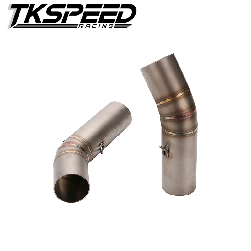 
muffler exhaust motorcycle pipe Mid Pipe Connect Pipe for for Ducati 848 