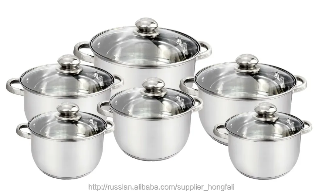Factory custom-make thai kitchenware palm restaurant hotel black label collection cookware with glass lid & double handles
