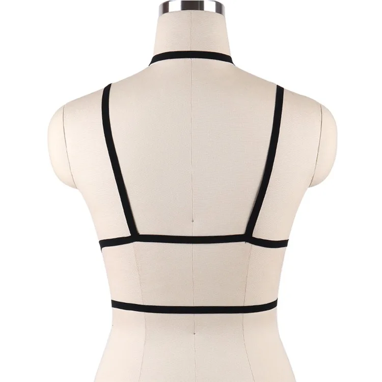 Sexy Bras For Women Elastic Strappy 2018 bra Hollow Out Sexy Push Up Bra halter bralette bandage lingerie Crop top