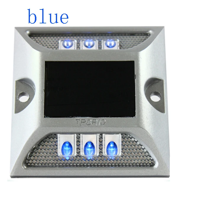 Permanent led solar reflector eye cat ceramic pavement marker