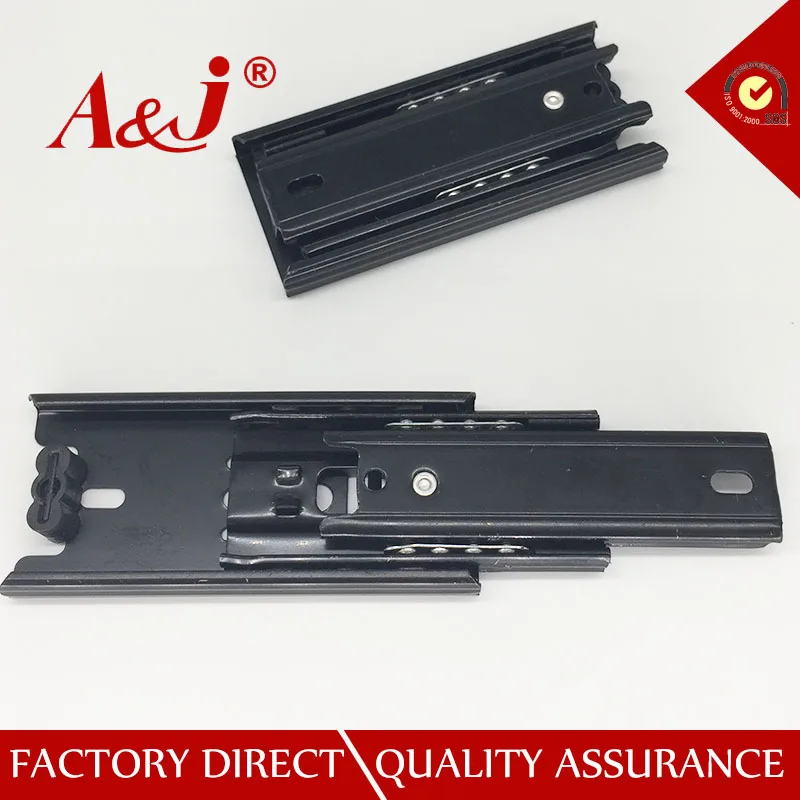 High quality mini small 100mm ball bearing drawer rail