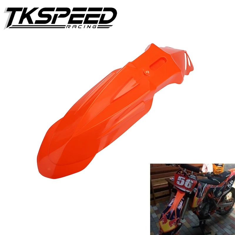 
 Пластиковое универсальное переднее крыло для мотоцикла Evo для Honda Yamaha Suzuki KTM DRZ KX YZ KTM WR XR  