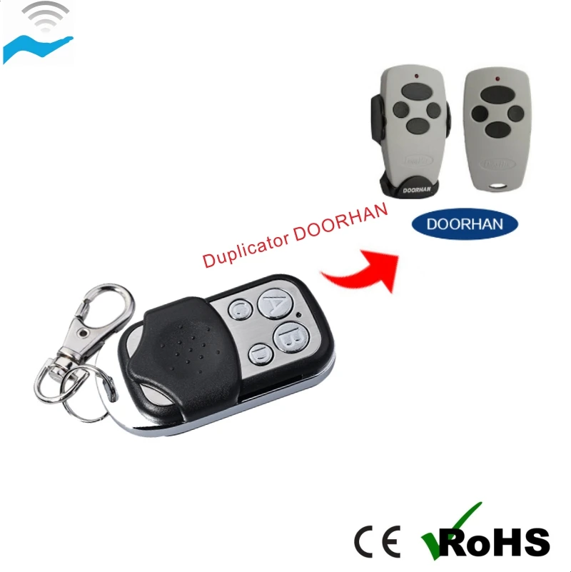 ABCD button rf Remote control for gates & doors Opener 433.92mhz remote duplicator
