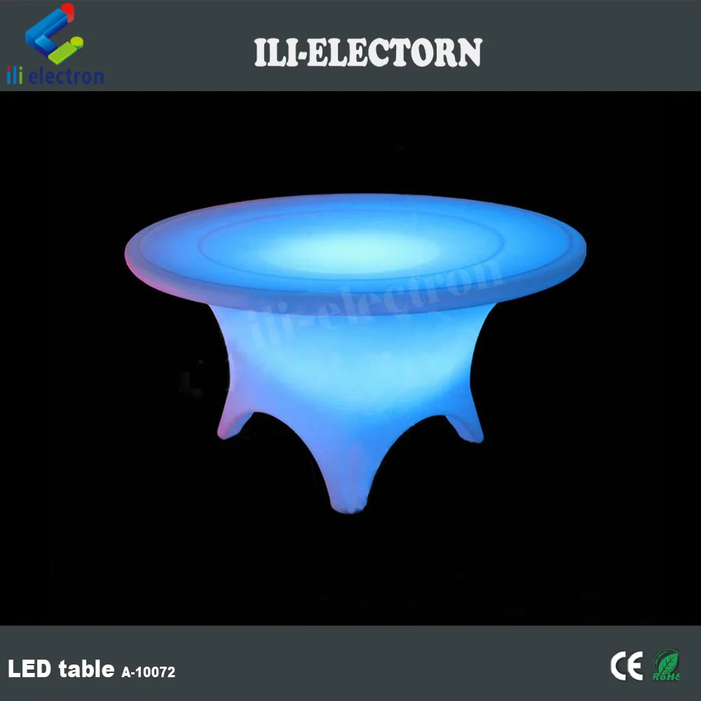 electronic poker table led bar furniture glowing table LED furniture table
