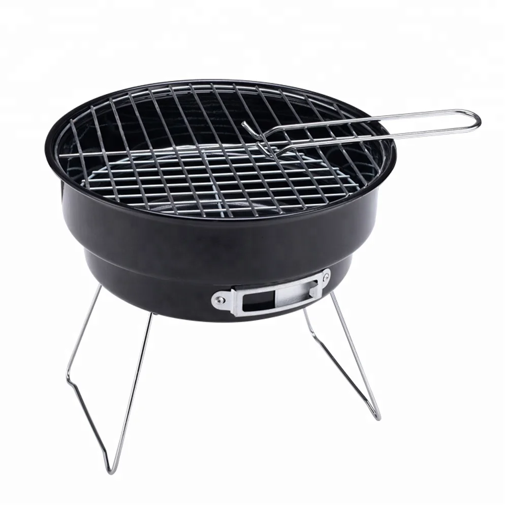 bbq grill charcoal stove, portable bbq grill and ice bag, great for camping and picnics