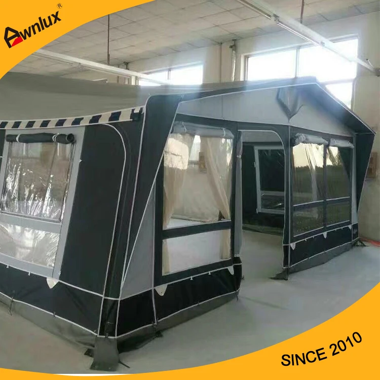 European standard caravan awning tent with air poles