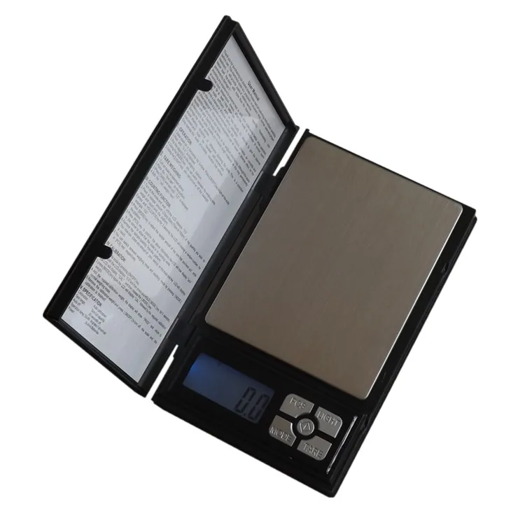 Mini  Digital Scale 1000g x 0.1g Jewelry Gold Silver Coin Gram Pocket Size Display Units Pocket Electronic Scales