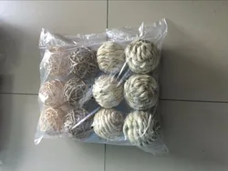 Small Animal Woven Grass Play Ball