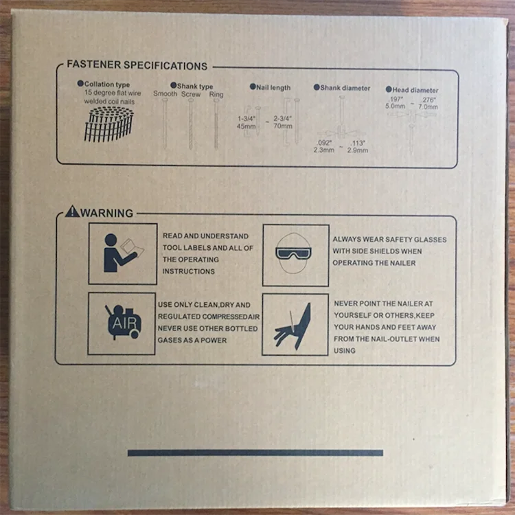 MAX Air Pallet Coil Nailer Coil nails Gun CN55