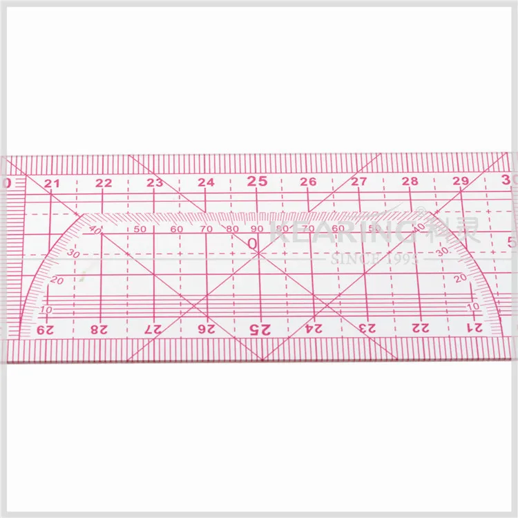 Kearing 50 cm grading ruler plastic pattern making ruler for sew tailors