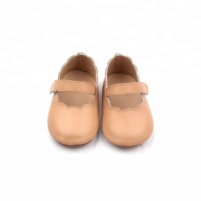 High Quality 0-24 Months Baby Real Leather Girls Dress Shoes