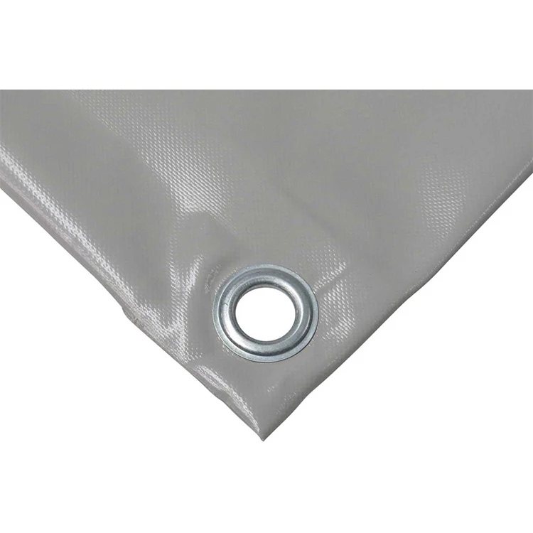 Stock Lot 650gsm Heavy Duty Polyester Plastic Tarp PVC Tarpaulin Truck Cover