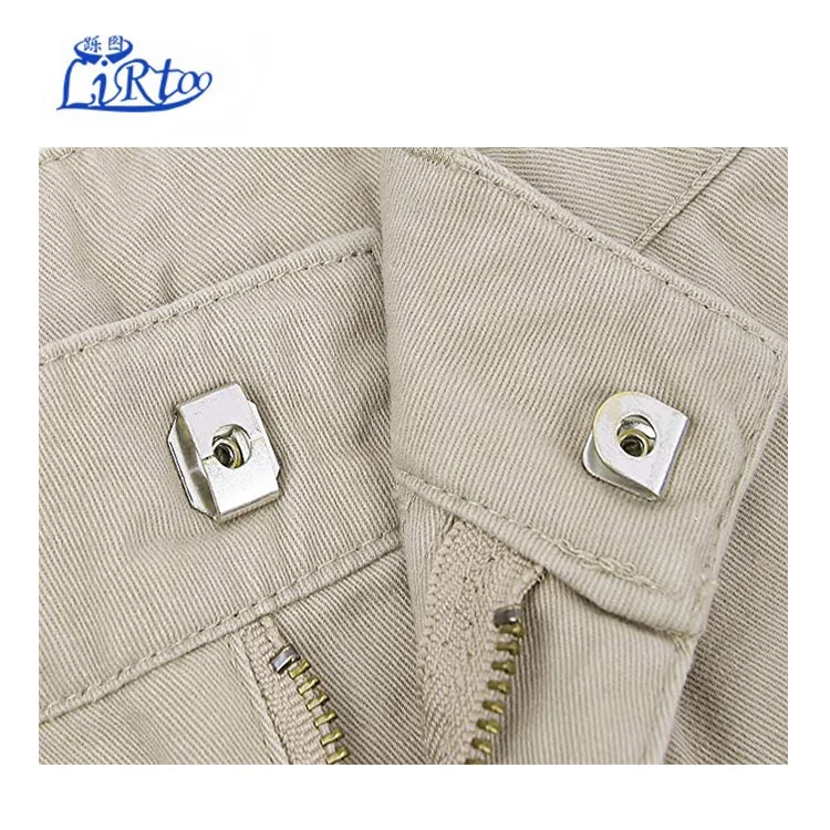 Школьная форма для мальчиков, плоские Хлопковые Штаны с регулируемой талией