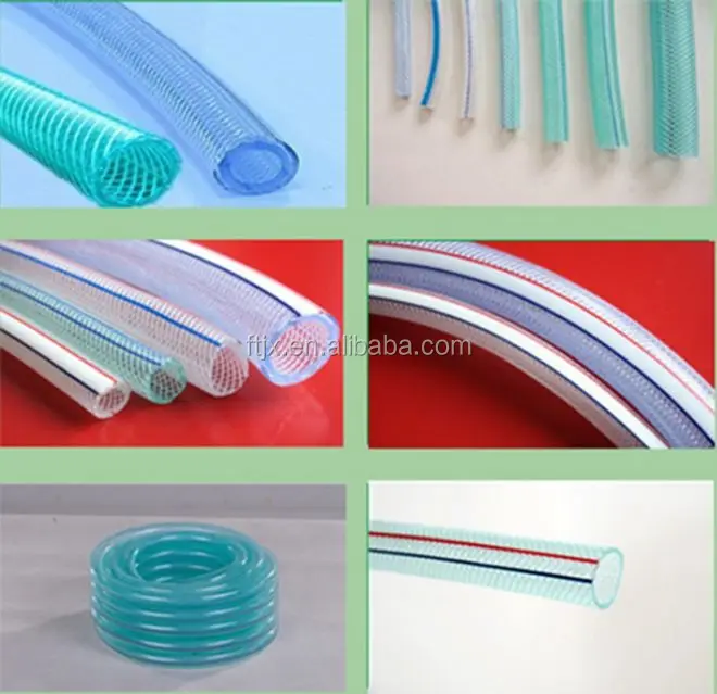 
Fiber braided pvc hose 