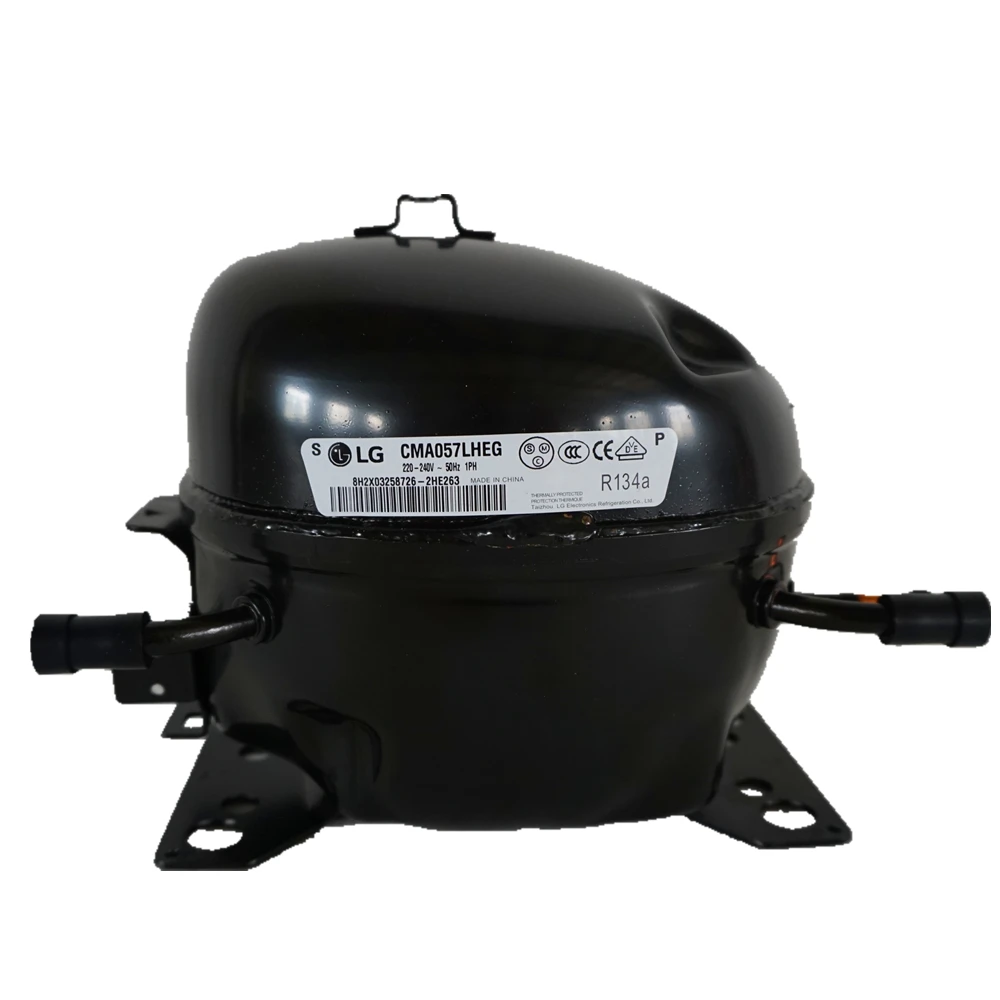 LG новый оригинальный R134a газовый проволочный 1/6hp компрессор холодильника CMA053LHEG с отдельной картонной загрузкой в наличии