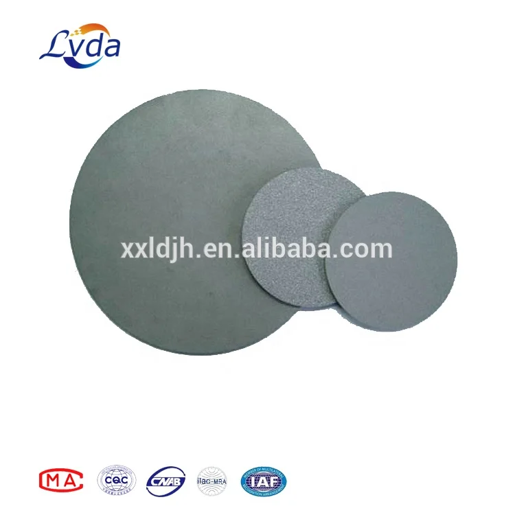 
Customized cheap 10 30 50mm sintered bronze filter disc 10 20 50 micron sintered metal copper powder porous filter disc price 