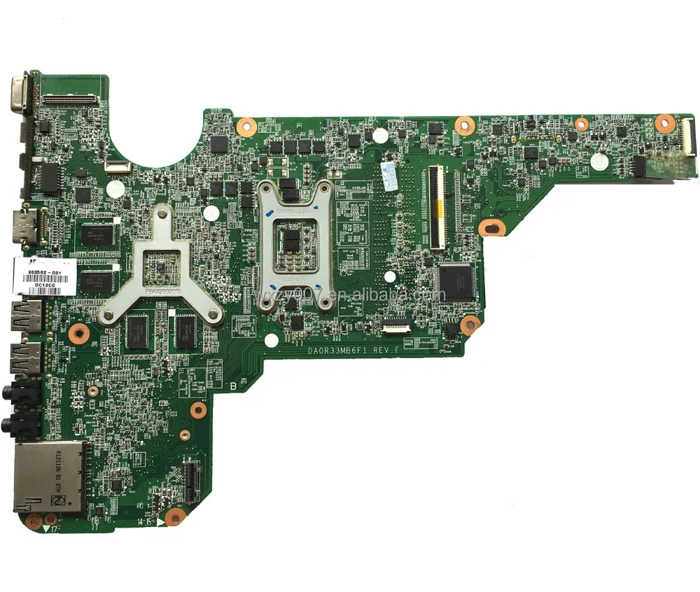 Материнская плата для ноутбука HP G4 G6 G7-2000 DA0R33MB6F0 680569-001 HM76, материнская плата 100% протестирована