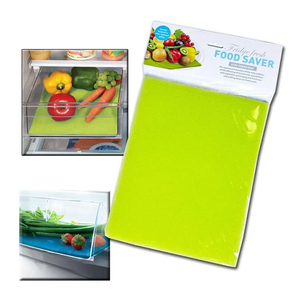 
Kitchen Mould-Repellent Fridge Mat For Fruits And Vegetable Life Extender 